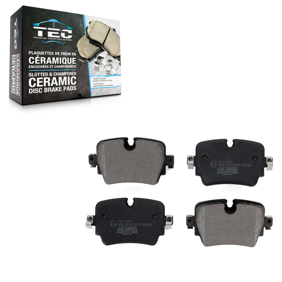 Rear Ceramic Disc Brake Pads TEC-1752 For Jaguar F-Type XJ