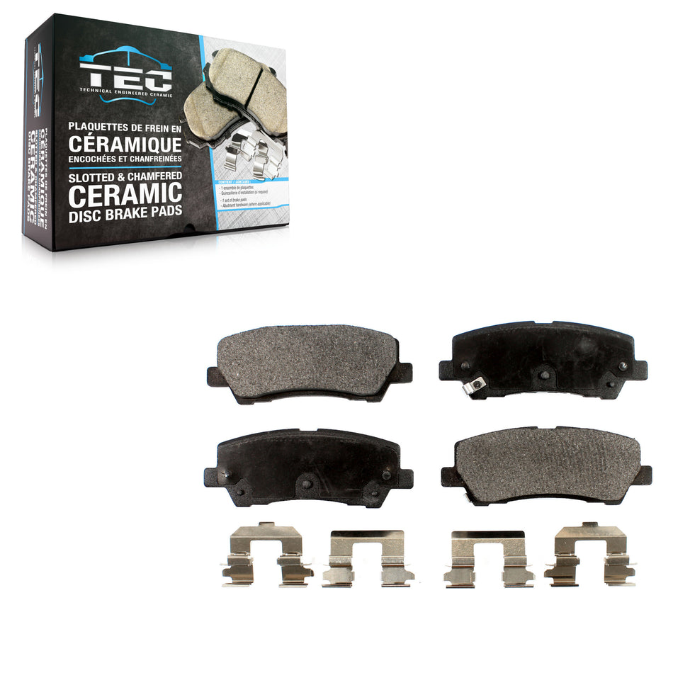 Rear Ceramic Disc Brake Pads TEC-1793 For Ford Mustang
