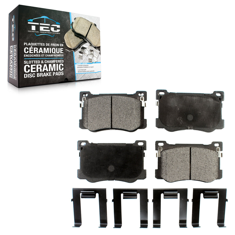 Front Ceramic Disc Brake Pads TEC-1799 For Hyundai Genesis G80 Kia K900