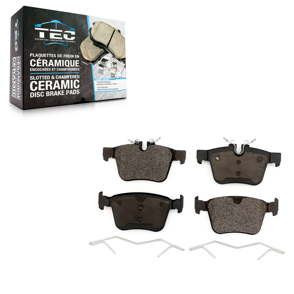 Rear Ceramic Disc Brake Pads TEC-1821 For Volvo Land Rover XC60 XC90 Jaguar F-Pace Range Evoque 2 XE
