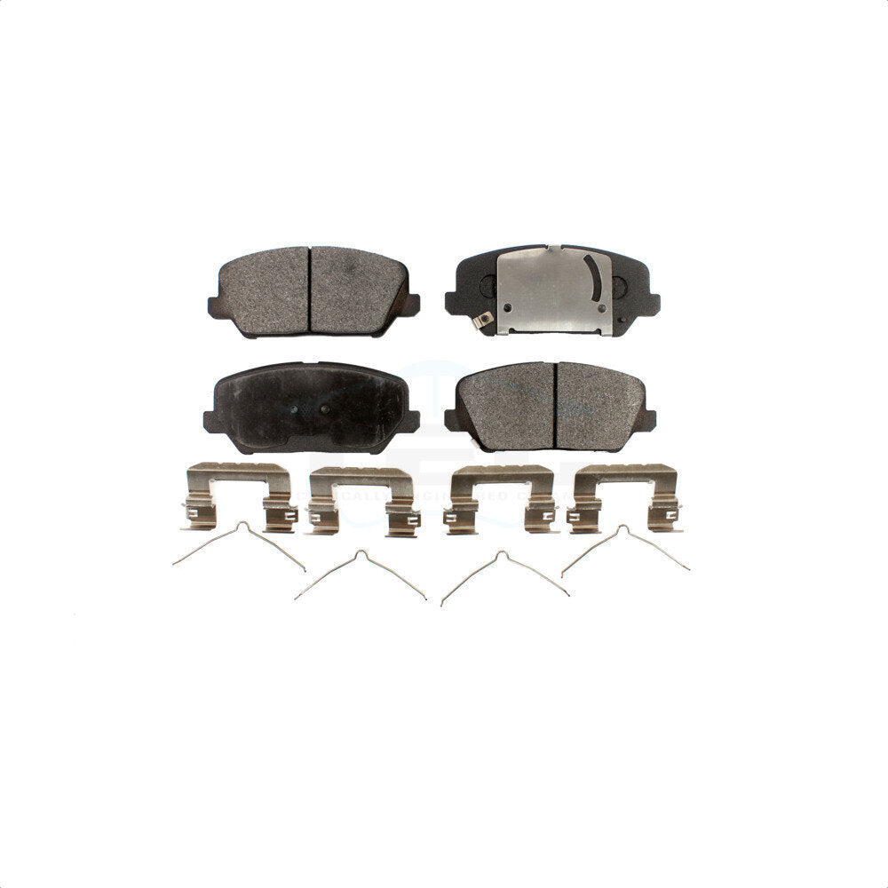 Front Ceramic Disc Brake Pads TEC-1827 For Kia Forte Hyundai Veloster Forte5 by TEC