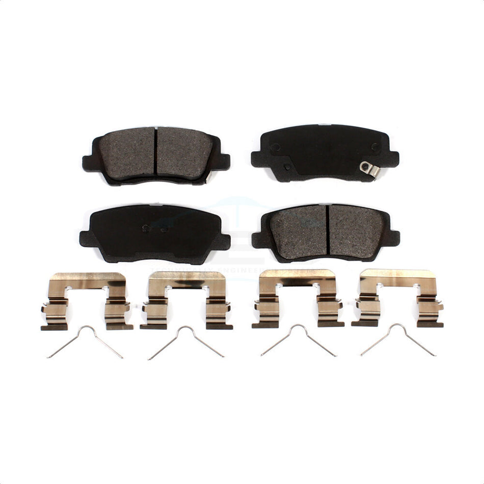 Rear Ceramic Disc Brake Pads TEC-1839 For Cadillac ATS CTS by TEC