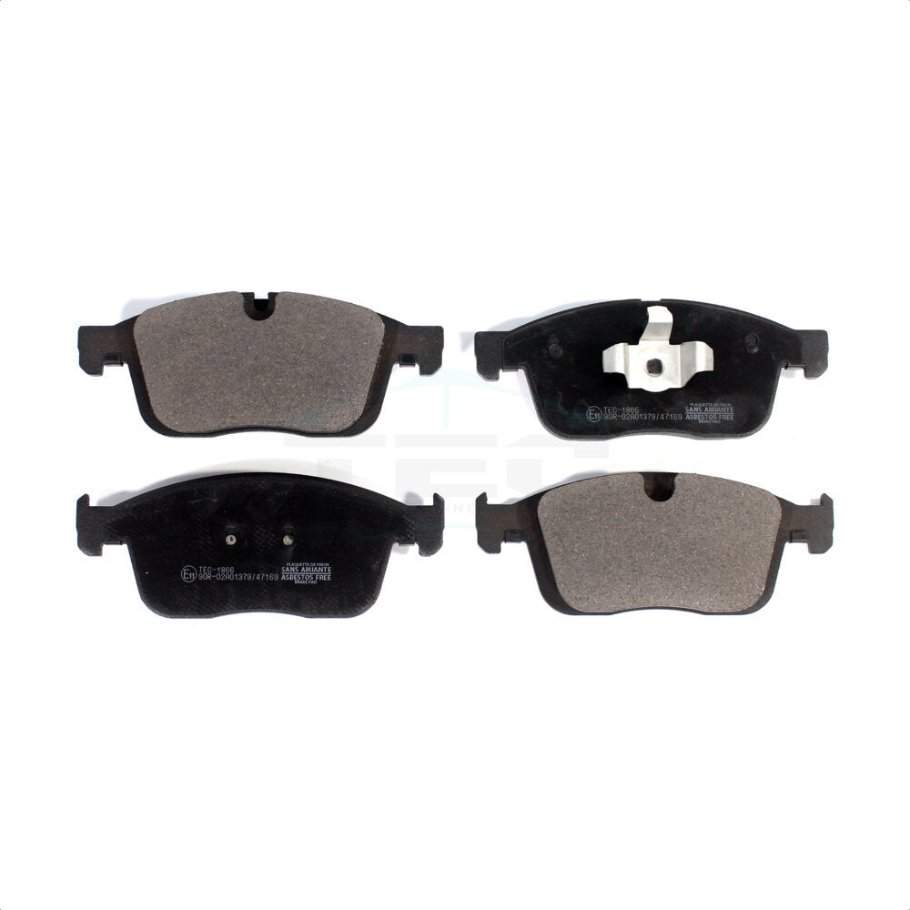 Front Ceramic Disc Brake Pads TEC-1866 For 2016-2017 Volvo XC60 by TEC