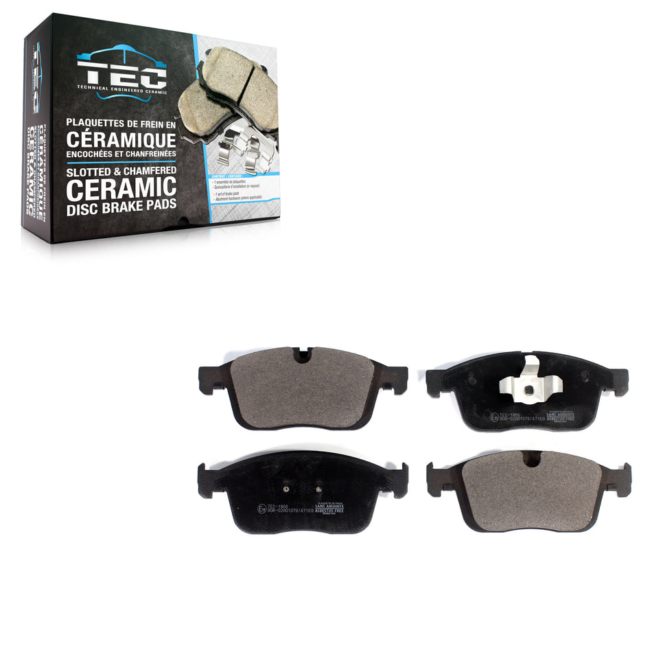 Front Ceramic Disc Brake Pads TEC-1866 For Volvo XC60