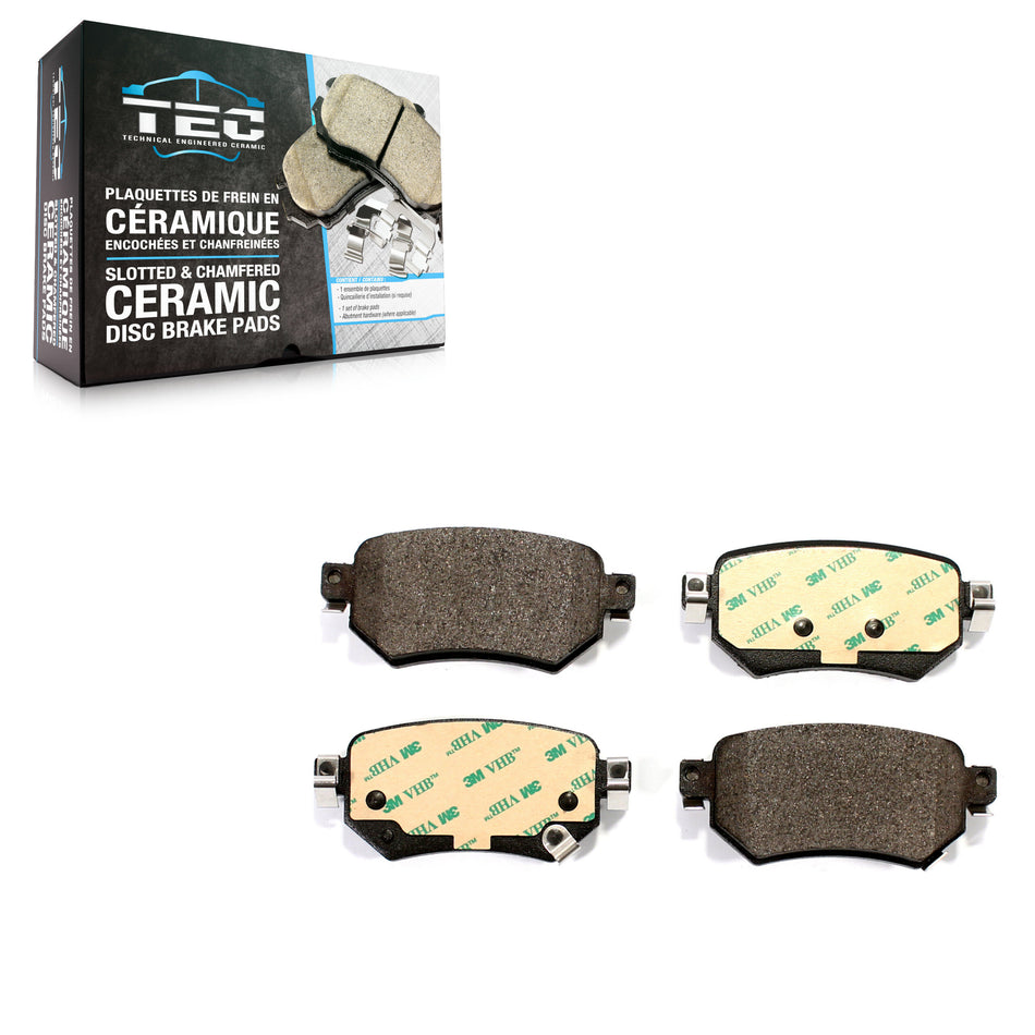 Rear Ceramic Disc Brake Pads TEC-1874 For 2016-2021 Mazda 6