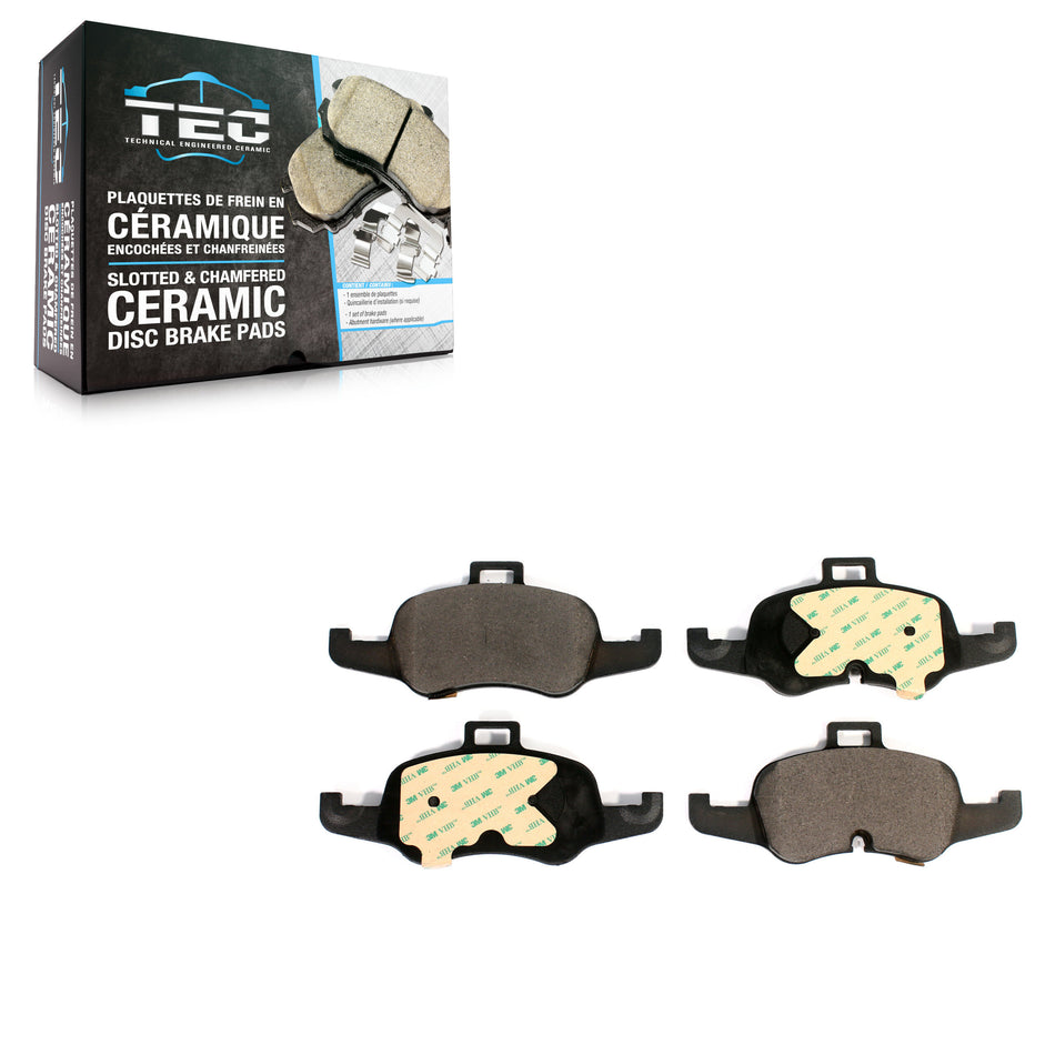Front Ceramic Disc Brake Pads TEC-1876 For 2016-2019 Audi TTS Quattro