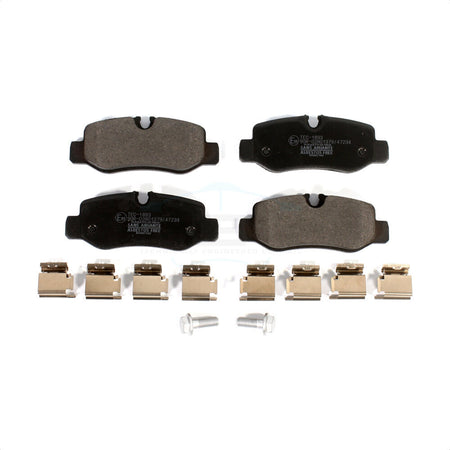 Rear Ceramic Disc Brake Pads TEC-1893 For Mercedes-Benz Metris by TEC