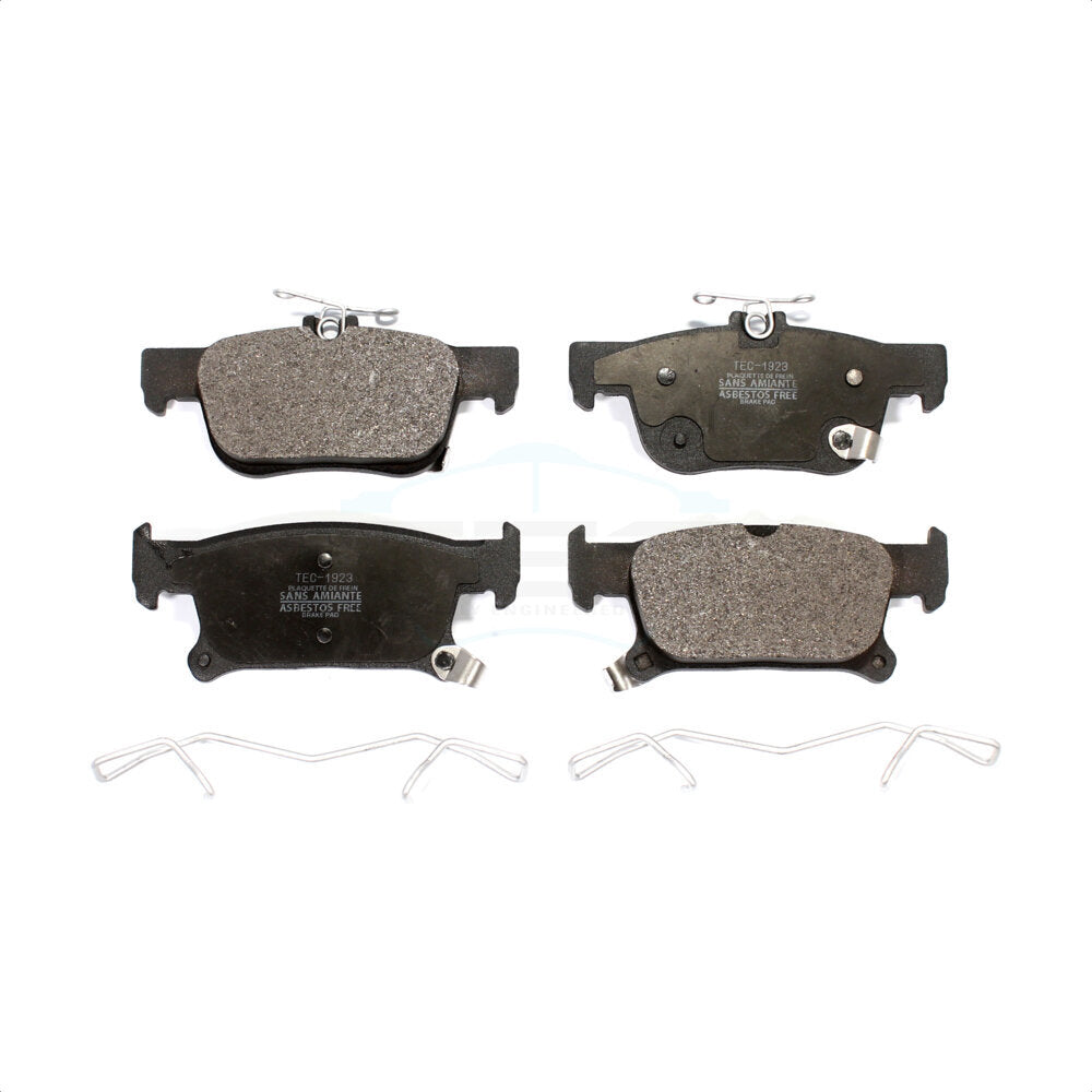 Rear Ceramic Disc Brake Pads TEC-1923 For Buick Envision by TEC