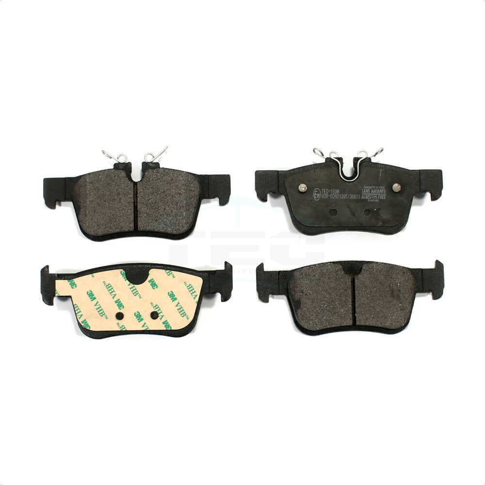 Rear Ceramic Disc Brake Pads TEC-1938 For Volvo XC60 S90 V90 Cross Country V60 by TEC