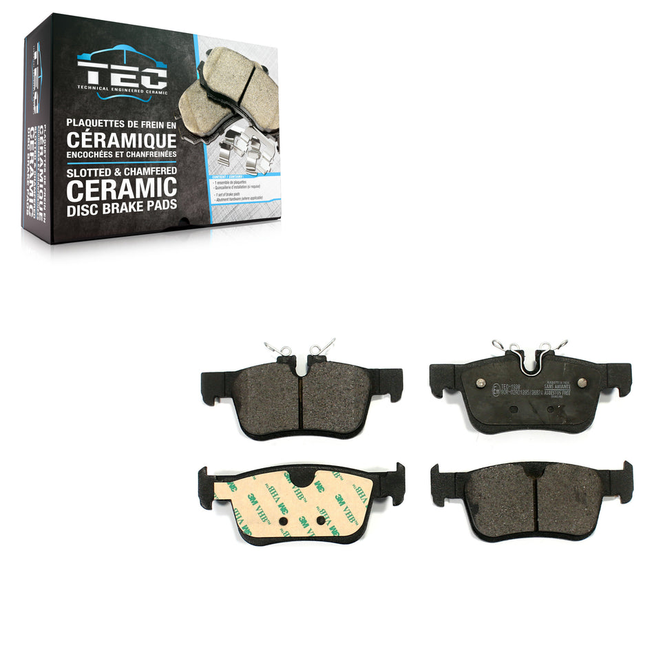 Rear Ceramic Disc Brake Pads TEC-1938 For Volvo XC60 V90 Cross Country S90 V60
