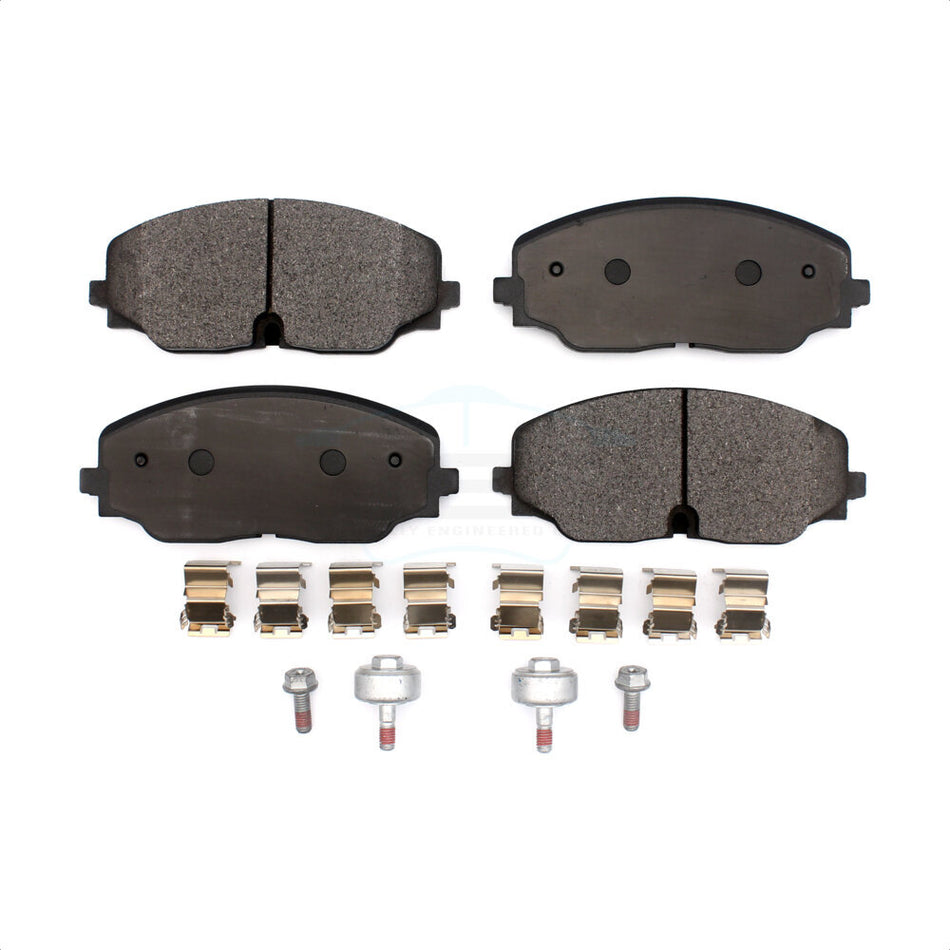 Front Ceramic Disc Brake Pads TEC-2074 For Volkswagen Atlas Cross Sport by TEC