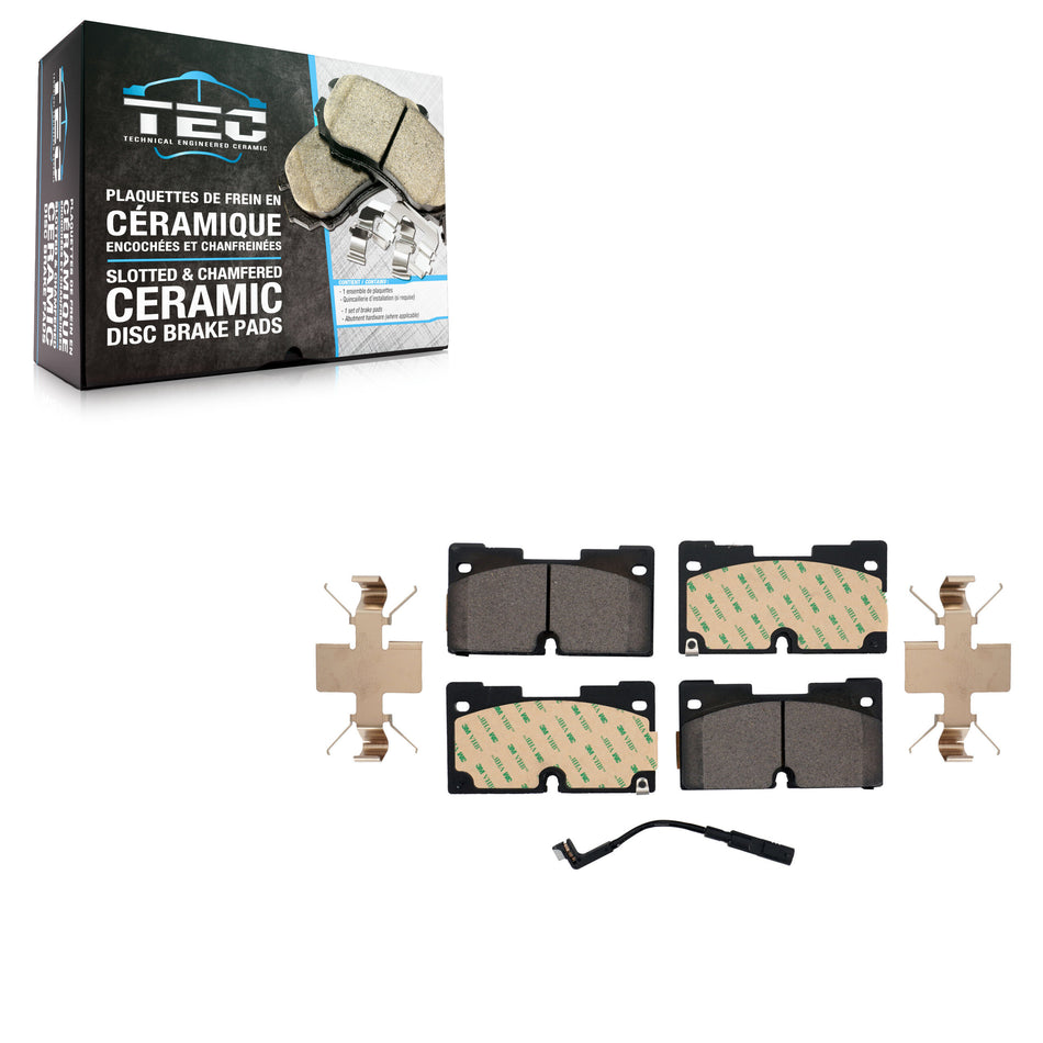 Front Ceramic Disc Brake Pads TEC-2173 For GMC Chevrolet Silverado 1500 Sierra Yukon Tahoe Limited