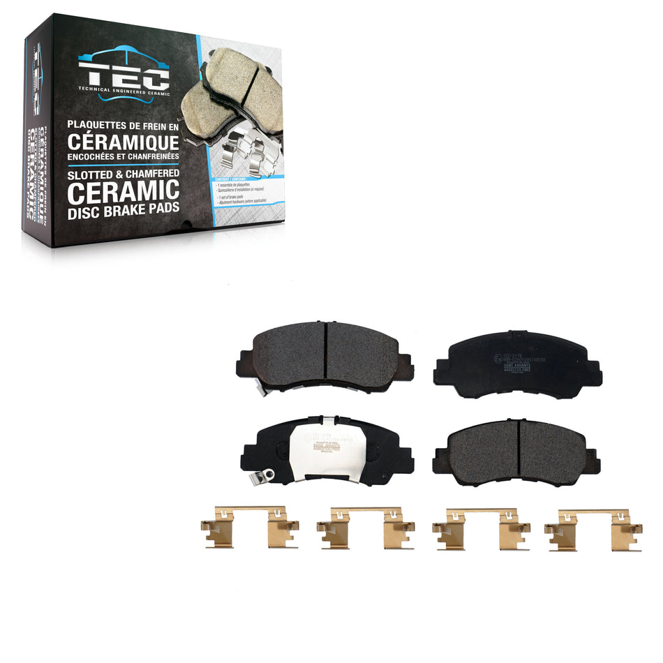 Front Ceramic Disc Brake Pads TEC-2178 For Mitsubishi Eclipse Cross