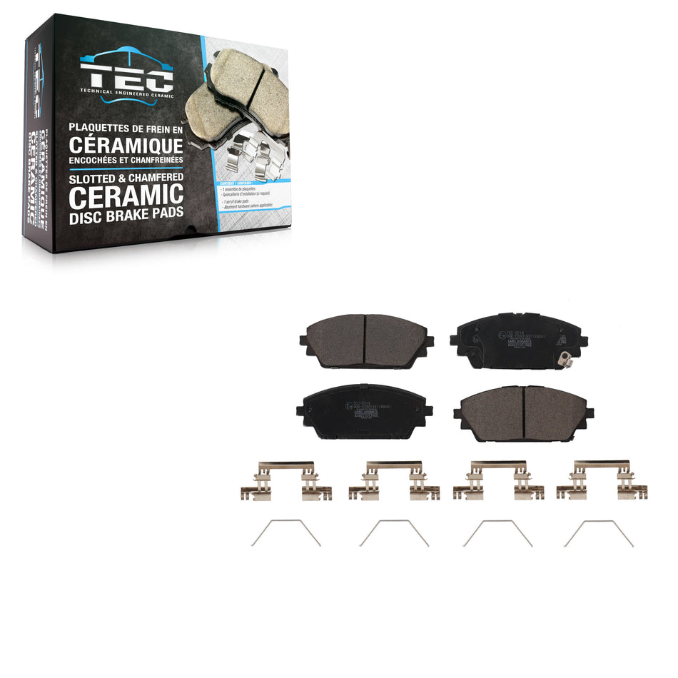Front Ceramic Disc Brake Pads TEC-2218 For Mazda 3 Sport