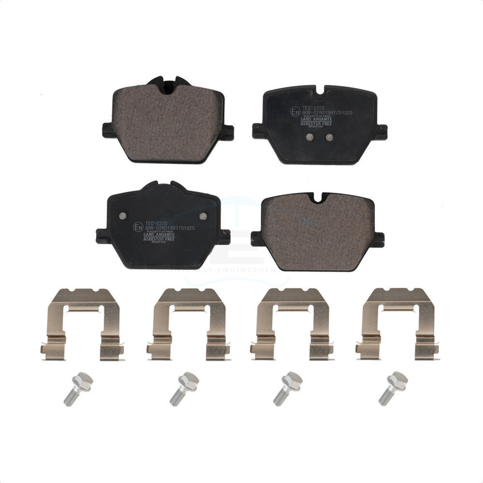 Rear Ceramic Disc Brake Pads TEC-2220 For BMW 330i xDrive M340i Z4 i4 230i 430i M440i M240i Gran Coupe by TEC