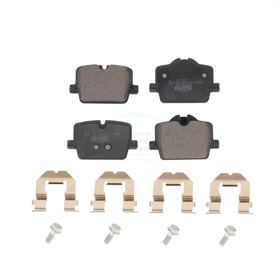 Rear Ceramic Disc Brake Pads TEC-2221 For BMW 330i xDrive Z4 i4 230i 430i Gran Coupe by TEC