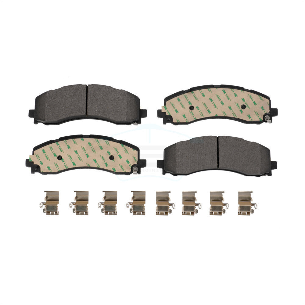 Rear Ceramic Disc Brake Pads TEC-2225 For 2019-2022 Ram 2500 3500 by TEC