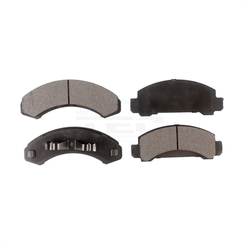 Front Ceramic Disc Brake Pads TEC-249 For Ford Ranger Explorer Aerostar Bronco II Mazda B4000 B3000 B2300 Navajo by TEC