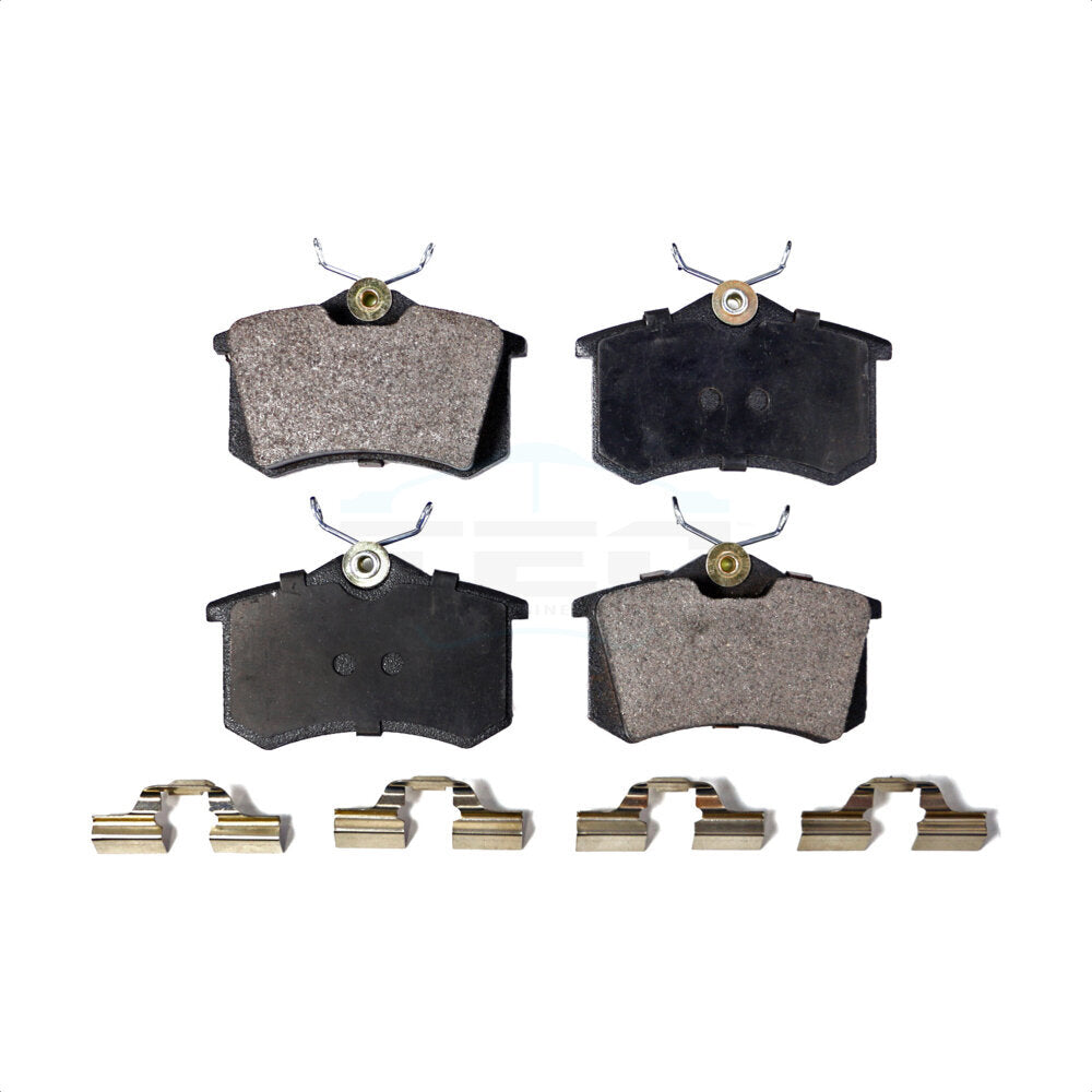 Rear Ceramic Disc Brake Pads TEC-340A For Volkswagen Jetta Beetle Audi Passat Golf A4 Quattro A6 TT Cabrio A3 SportWagen Allroad S4 R32 A8 S8 S6 City by TEC