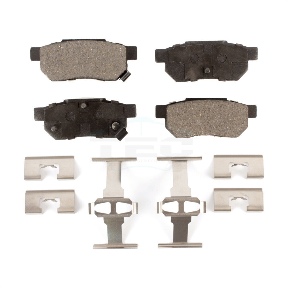 Rear Ceramic Disc Brake Pads TEC-374 For Honda Civic Fit Acura Integra del Sol Prelude CRX Accord EL by TEC