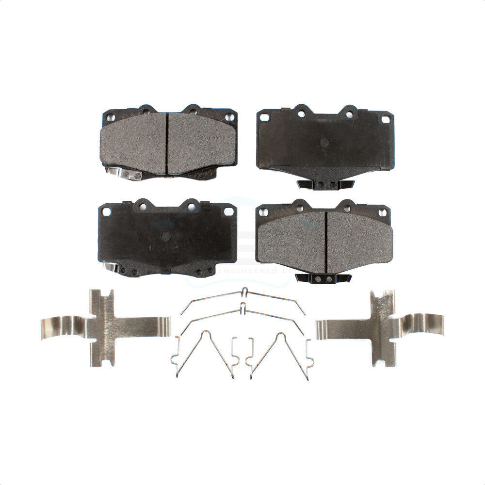 Front Ceramic Disc Brake Pads TEC-436A For Toyota 4Runner Tacoma Pickup by TEC