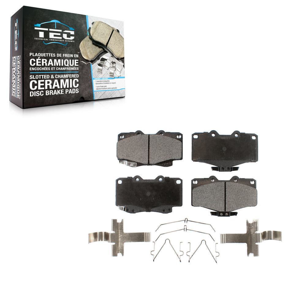 Front Ceramic Disc Brake Pads TEC-436A For Toyota 4Runner Pickup Tacoma