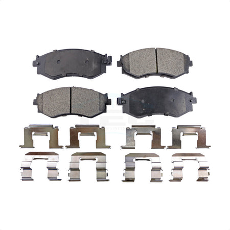 Front Ceramic Disc Brake Pads TEC-462 For Nissan Sentra 240SX Stanza INFINITI G20 Axxess by TEC