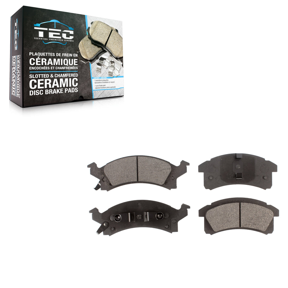 Front Ceramic Disc Brake Pads TEC-506 For Chevrolet Cavalier Pontiac Sunfire Grand Am Sunbird Buick