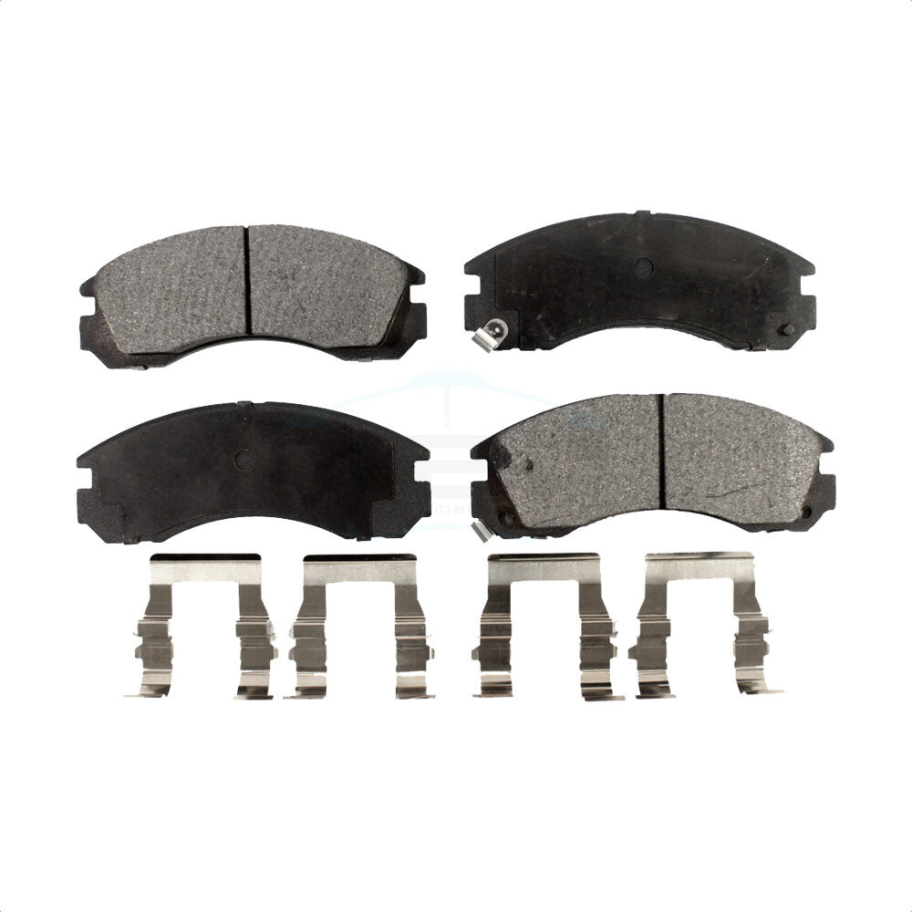 Front Ceramic Disc Brake Pads TEC-530 For Mitsubishi Lancer Montero Sport Eclipse 3000GT Galant Diamante Outlander Dodge Stealth Eagle Talon PHEV Plymouth Laser by TEC