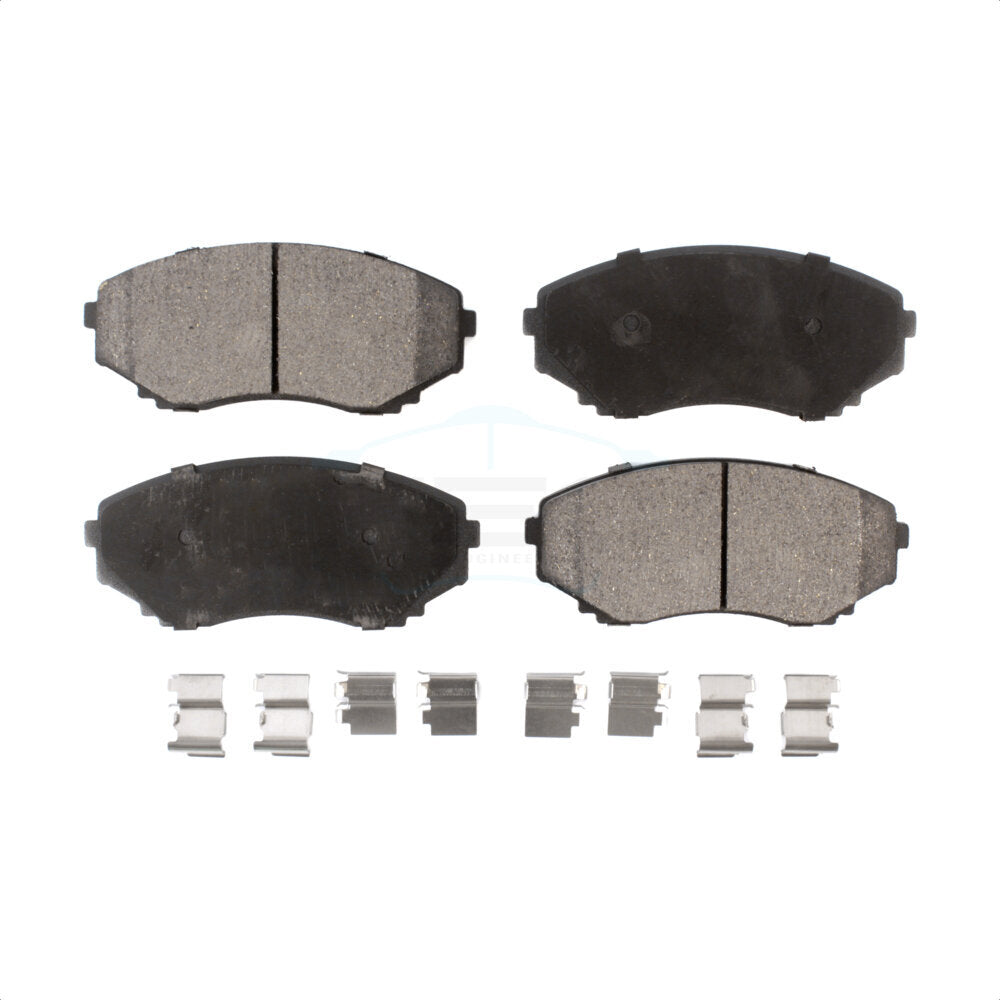 Front Ceramic Disc Brake Pads TEC-551 For Mazda MPV by TEC