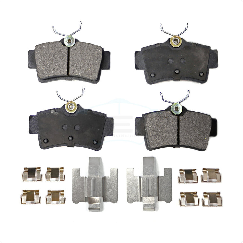 Rear Ceramic Disc Brake Pads TEC-627 For Ford Mustang by TEC