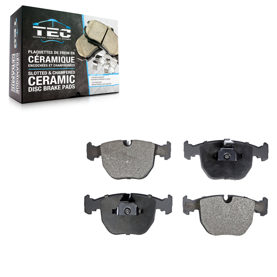 Front Ceramic Disc Brake Pads TEC-681 For BMW X5 540i 530i M5 Land Rover Range 740i 740iL