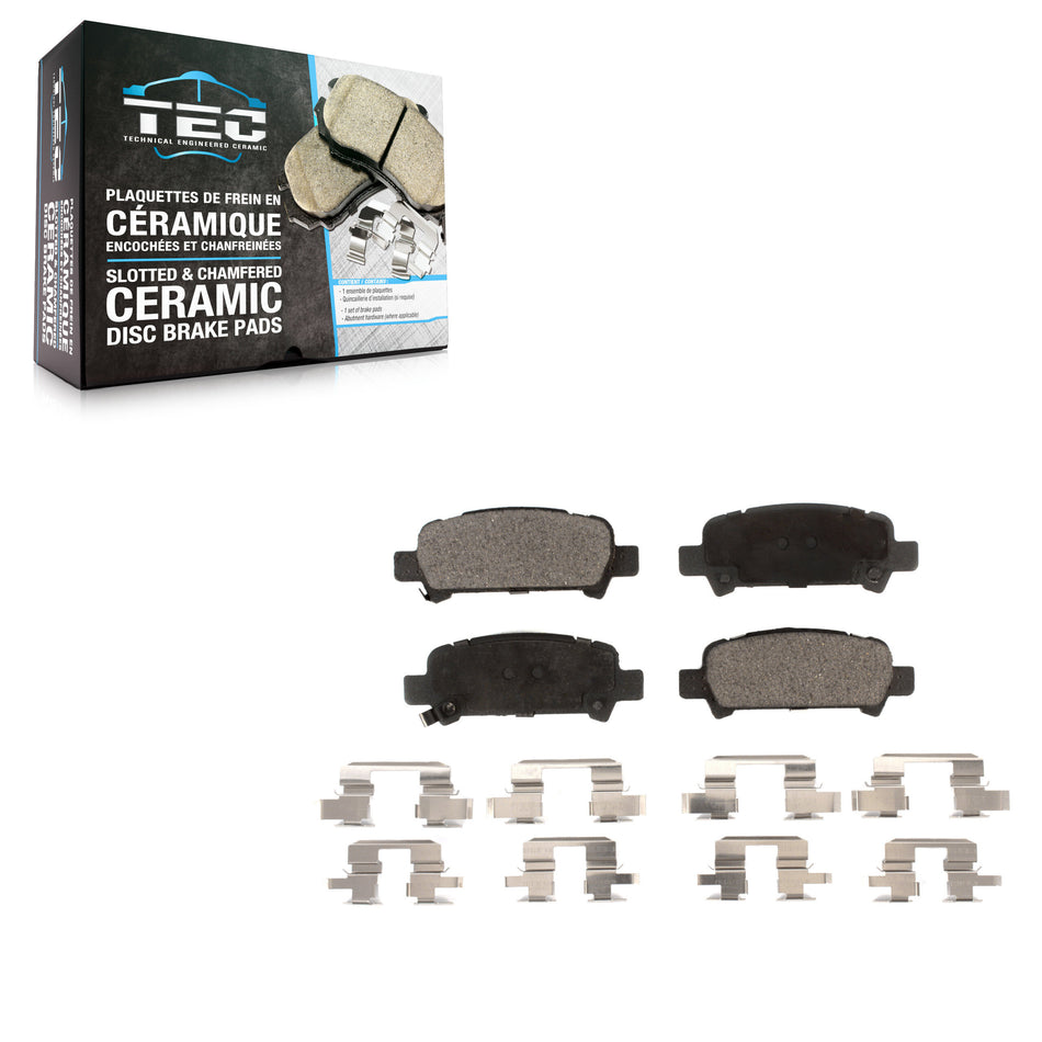 Rear Ceramic Disc Brake Pads TEC-770 For Subaru Legacy Forester Impreza Outback Baja