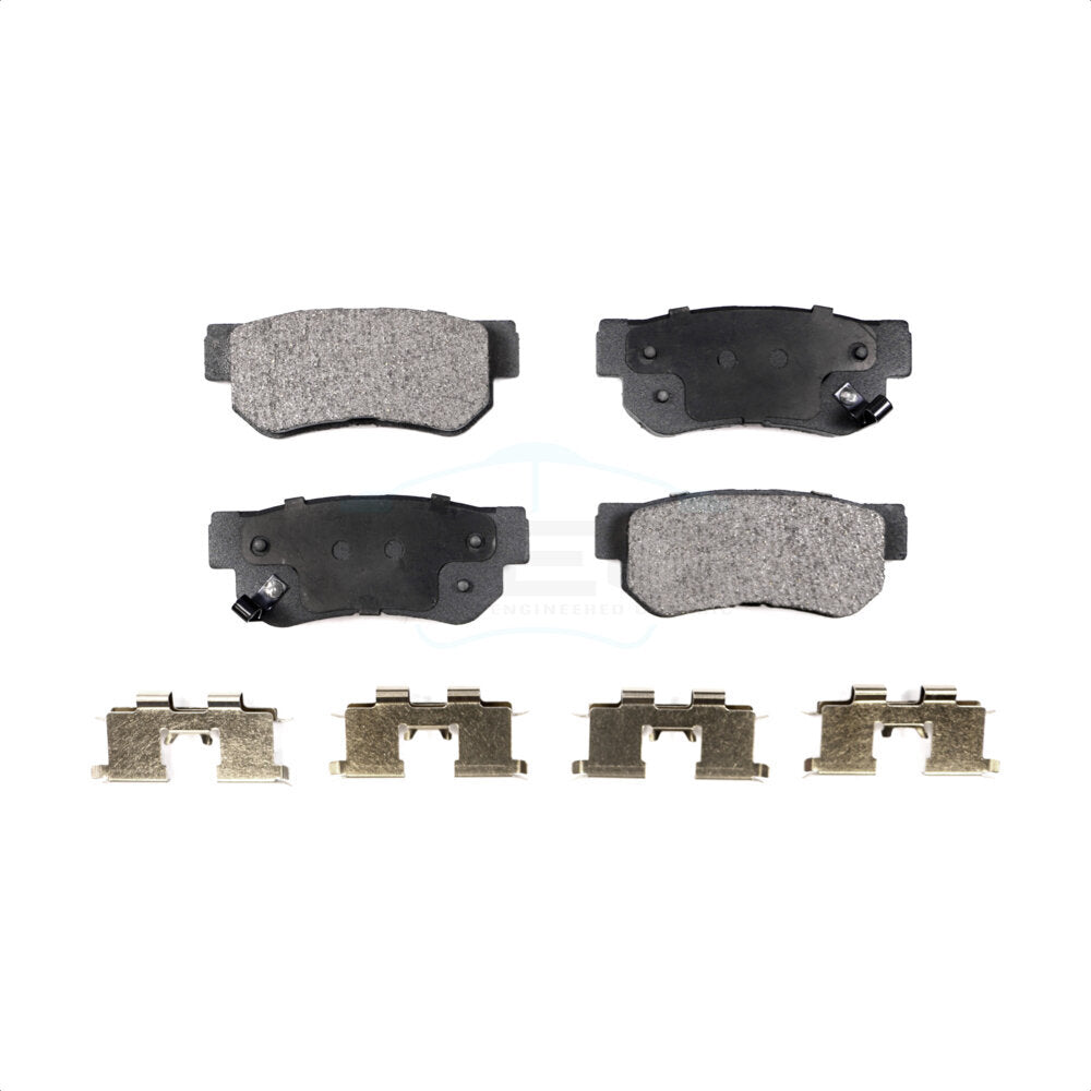 Rear Ceramic Disc Brake Pads TEC-813 For Hyundai Sonata Kia Elantra Santa Fe Optima Sportage Tucson Azera XG350 Amanti XG300 Magentis by TEC