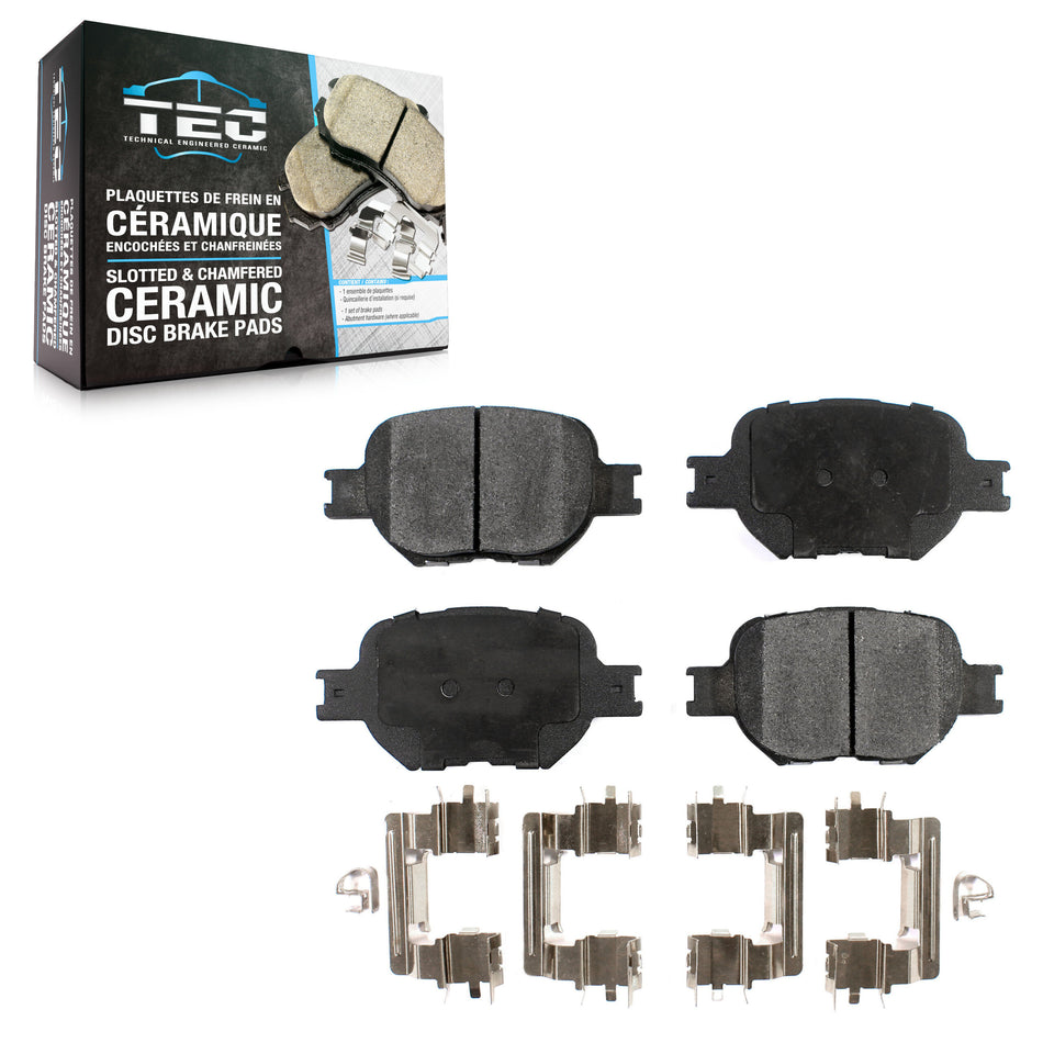 Front Ceramic Disc Brake Pads TEC-817 For Toyota Celica Scion tC