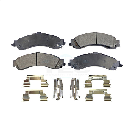 Rear Ceramic Disc Brake Pads TEC-834 For Chevrolet Silverado 1500 GMC Tahoe Sierra Suburban Yukon Avalanche XL Cadillac Escalade ESV EXT by TEC