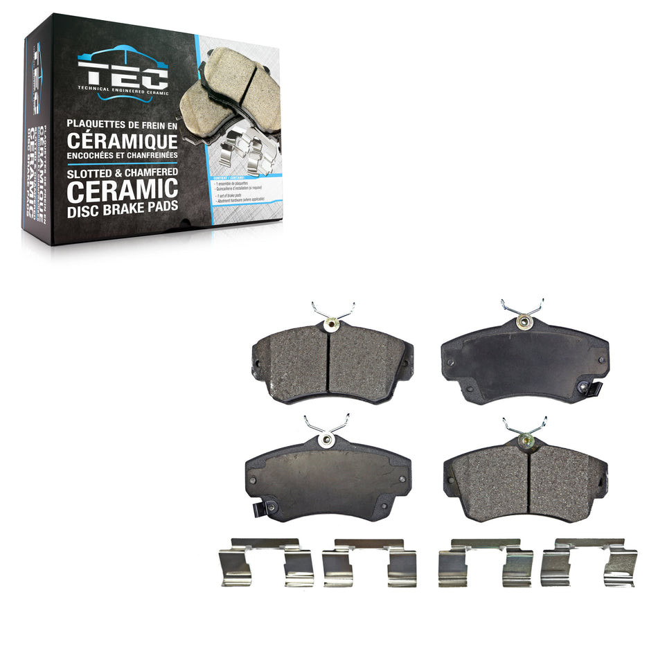 Front Ceramic Disc Brake Pads TEC-841 For Chrysler PT Cruiser Dodge Neon