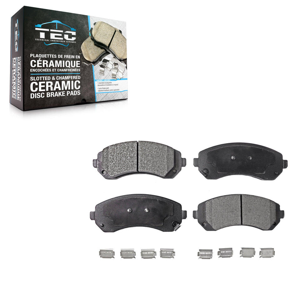 Front Ceramic Disc Brake Pads TEC-844 For Buick Rendezvous Pontiac Montana Chevrolet Venture Aztek