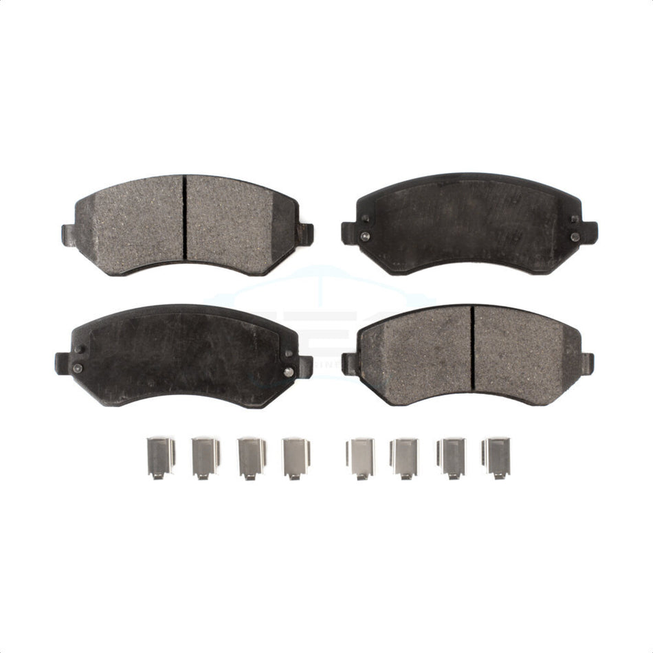 Front Ceramic Disc Brake Pads TEC-856 For Dodge Jeep Liberty Grand Caravan Chrysler Town & Country Voyager by TEC