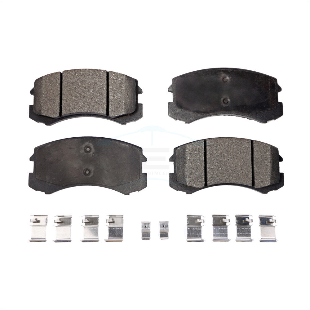 Front Ceramic Disc Brake Pads TEC-904 For Mitsubishi Lancer by TEC