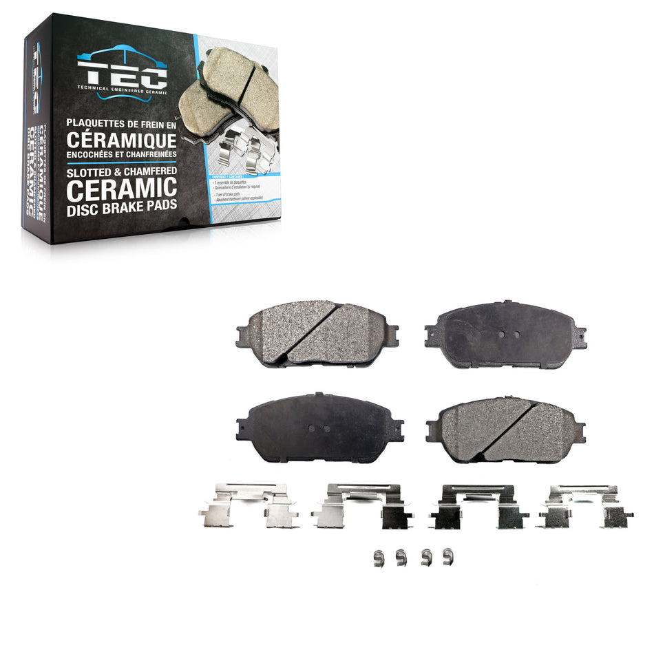 Front Ceramic Disc Brake Pads TEC-906 For Toyota Tacoma Sienna Camry Lexus Solara ES330 Avalon ES300
