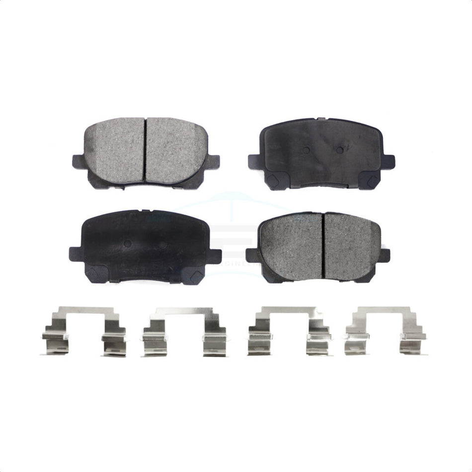 Front Ceramic Disc Brake Pads TEC-923 For 2003-2008 Toyota Corolla Matrix Pontiac Vibe by TEC