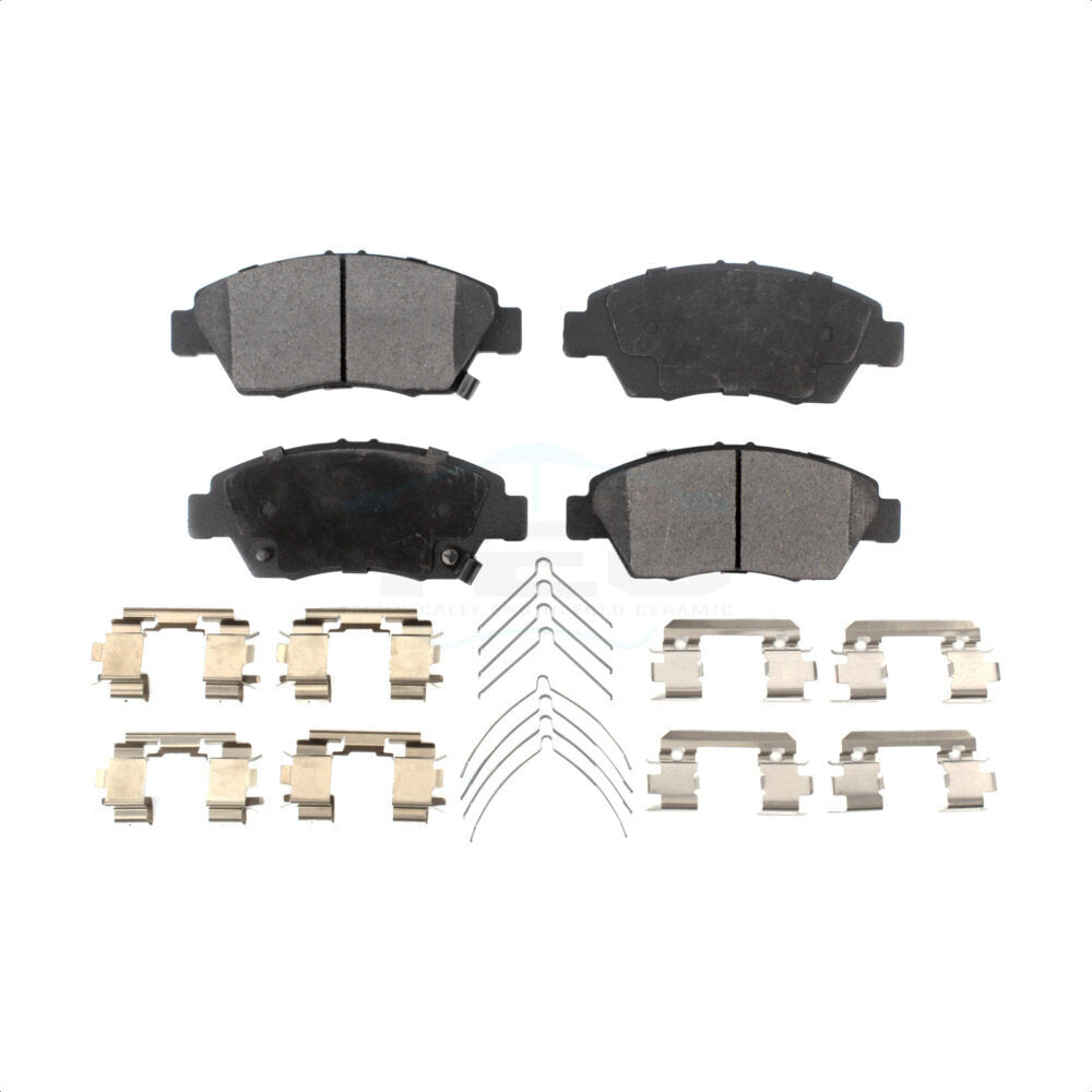 Front Ceramic Disc Brake Pads TEC-948 For Honda Civic Fit Acura RSX ILX CR-Z del Sol by TEC