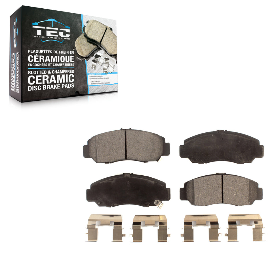 Front Ceramic Disc Brake Pads TEC-959 For Honda Civic Accord Acura CSX