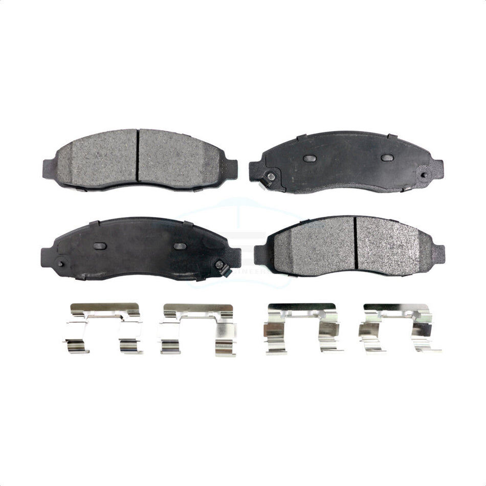 Front Ceramic Disc Brake Pads TEC-962 For 2003-2004 Dodge Dakota by TEC