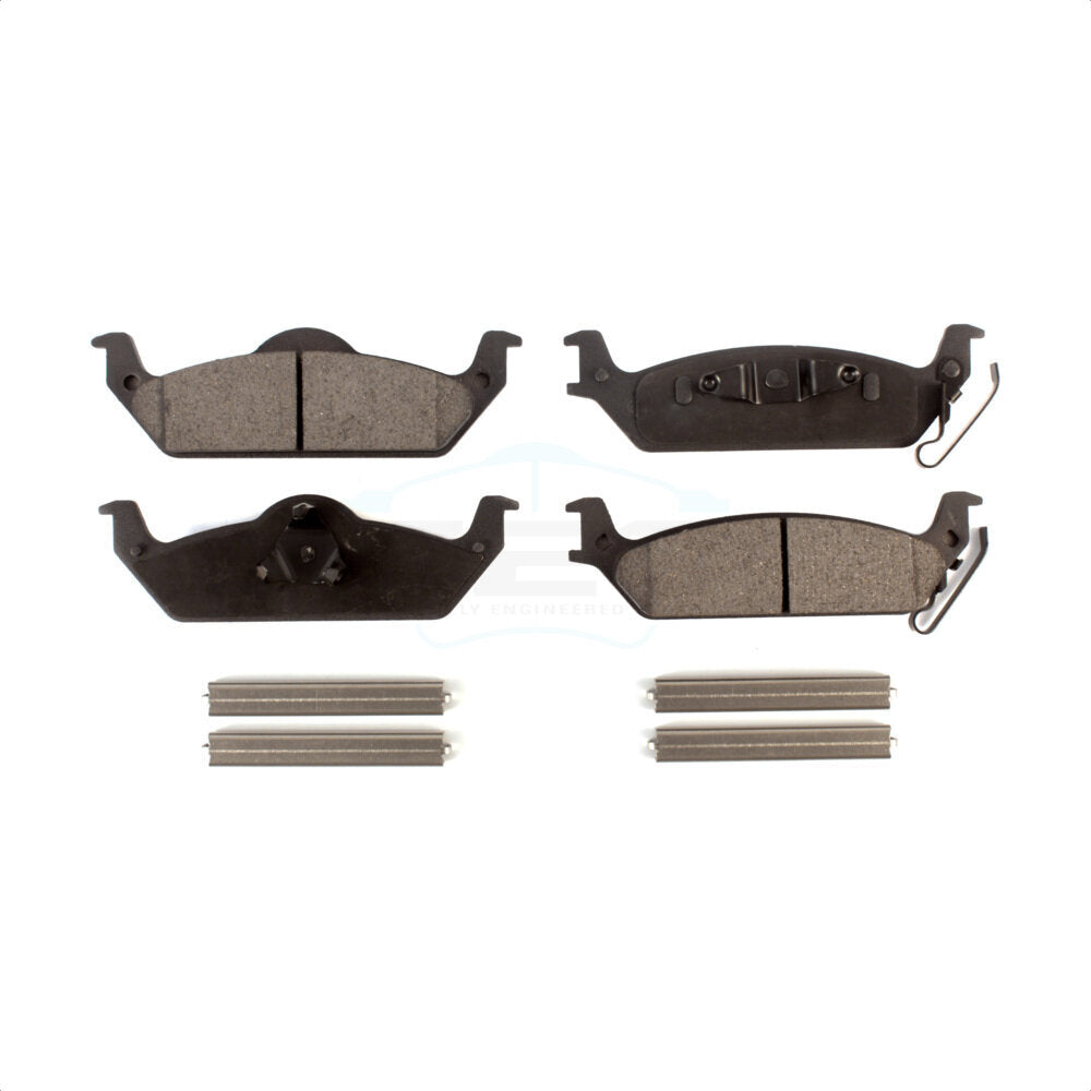 Rear Ceramic Disc Brake Pads TEC-963 For 2002-2004 Dodge Dakota by TEC