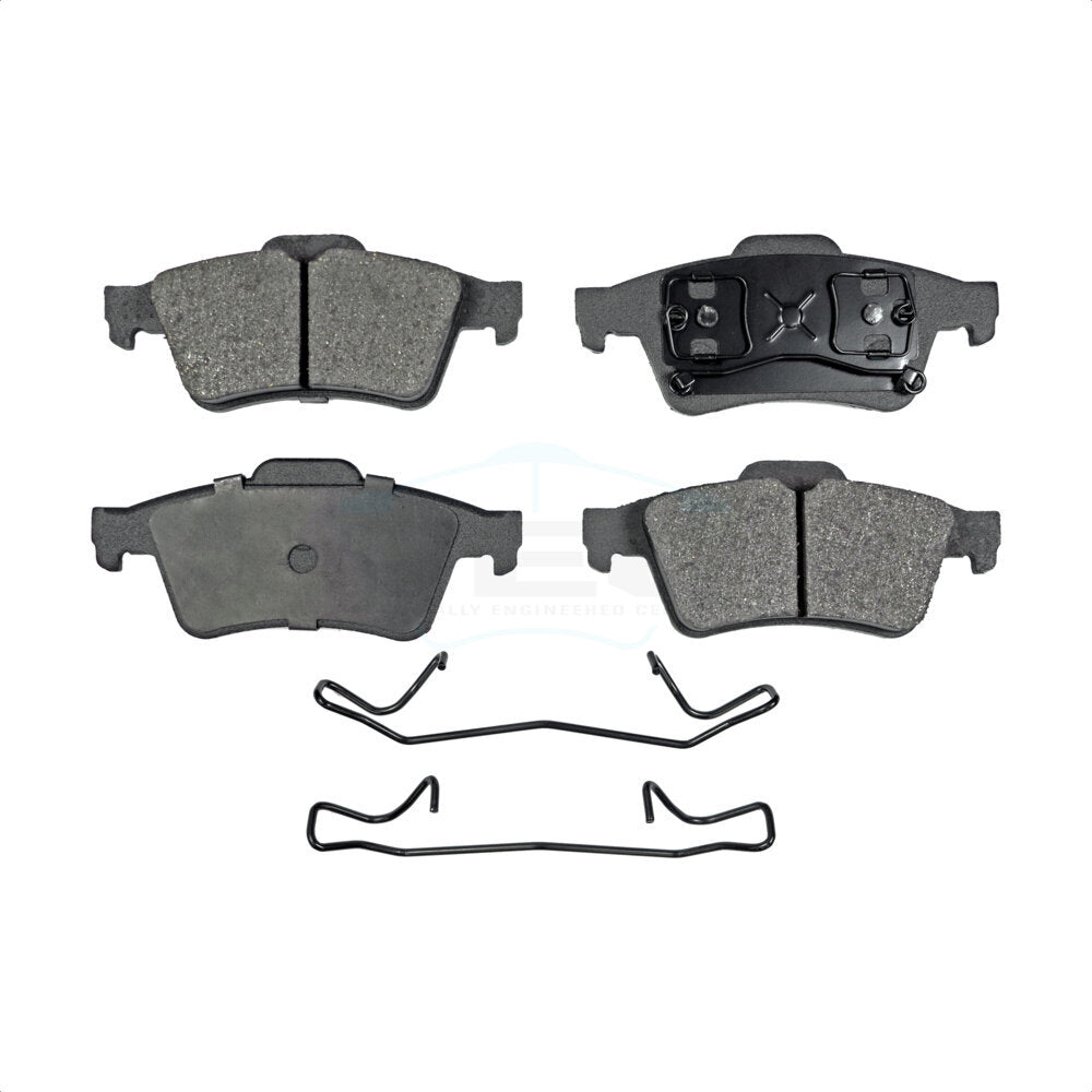 Rear Ceramic Disc Brake Pads TEC-973 For Mazda 3 Saab 9-3 5 by TEC