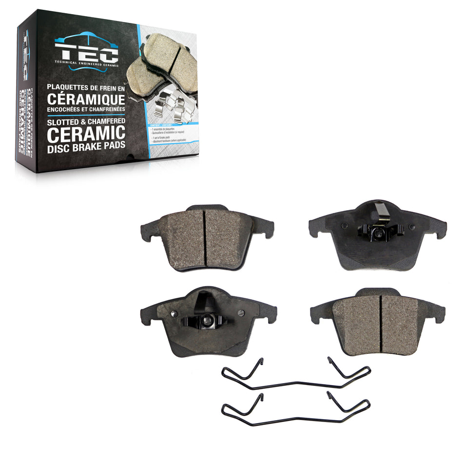 Rear Ceramic Disc Brake Pads TEC-980 For 2003-2014 Volvo XC90