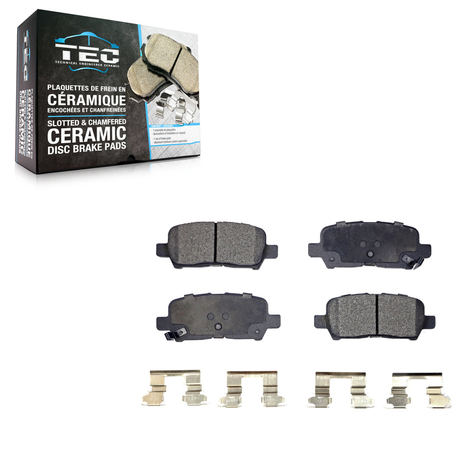 Rear Ceramic Disc Brake Pads TEC-999 For Chevrolet Impala Buick LaCrosse Pontiac Grand Prix Allure