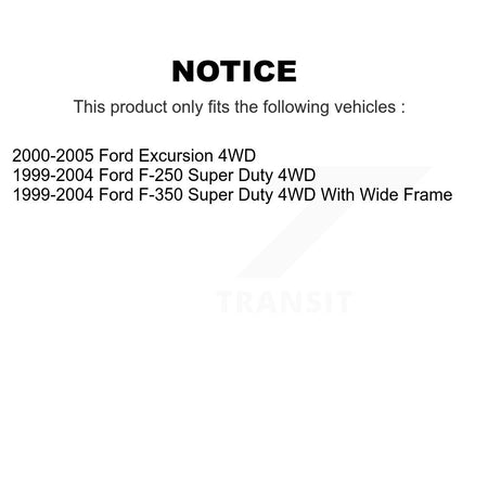 Rear Center Brake Hydraulic Hose 12-H381164 For Ford F-350 Super Duty F-250 Excursion 4WD